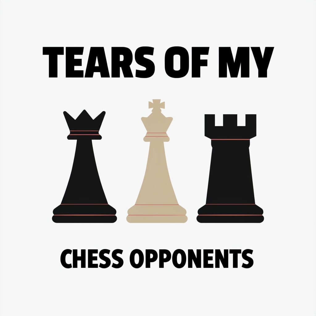 Tears of My Chess Opponents Humorous Design Mug