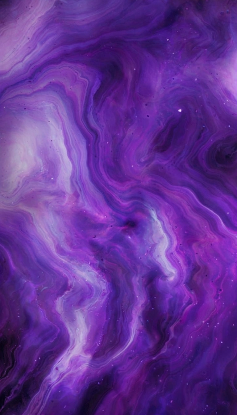 Vibrant Purple Groovy Abstract Background Mobile Wallpaper